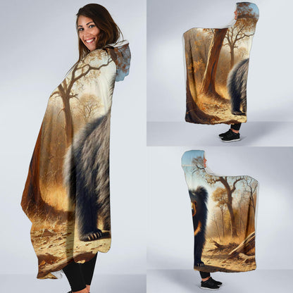 Sloth Bear | Hooded Blanket
