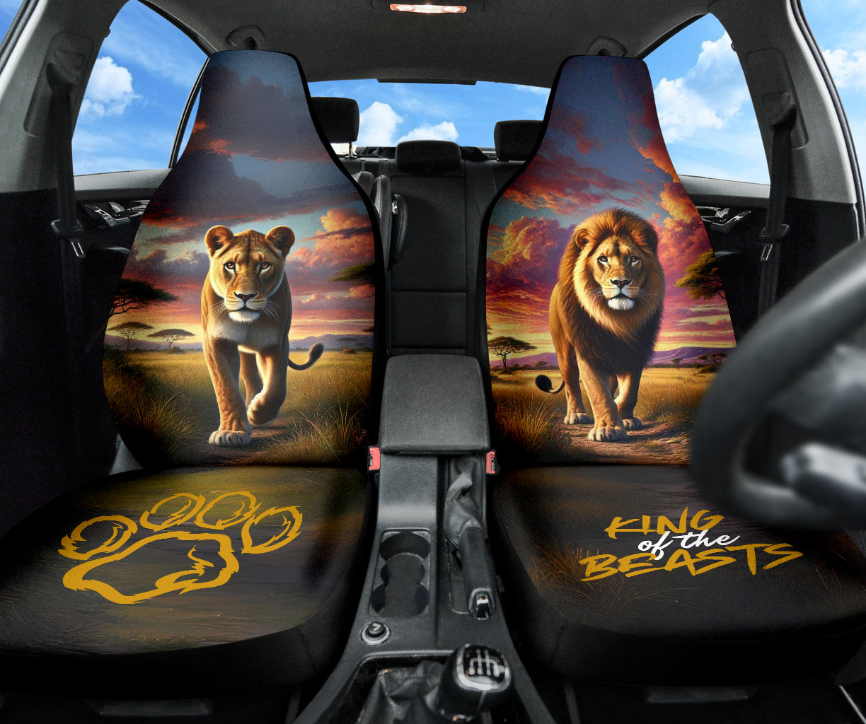 Lion | Car Seat Covers