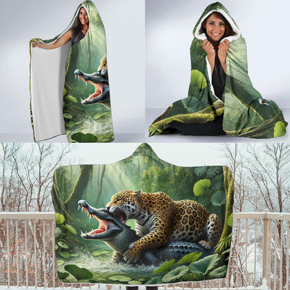 Jaguar | Hooded Blanket