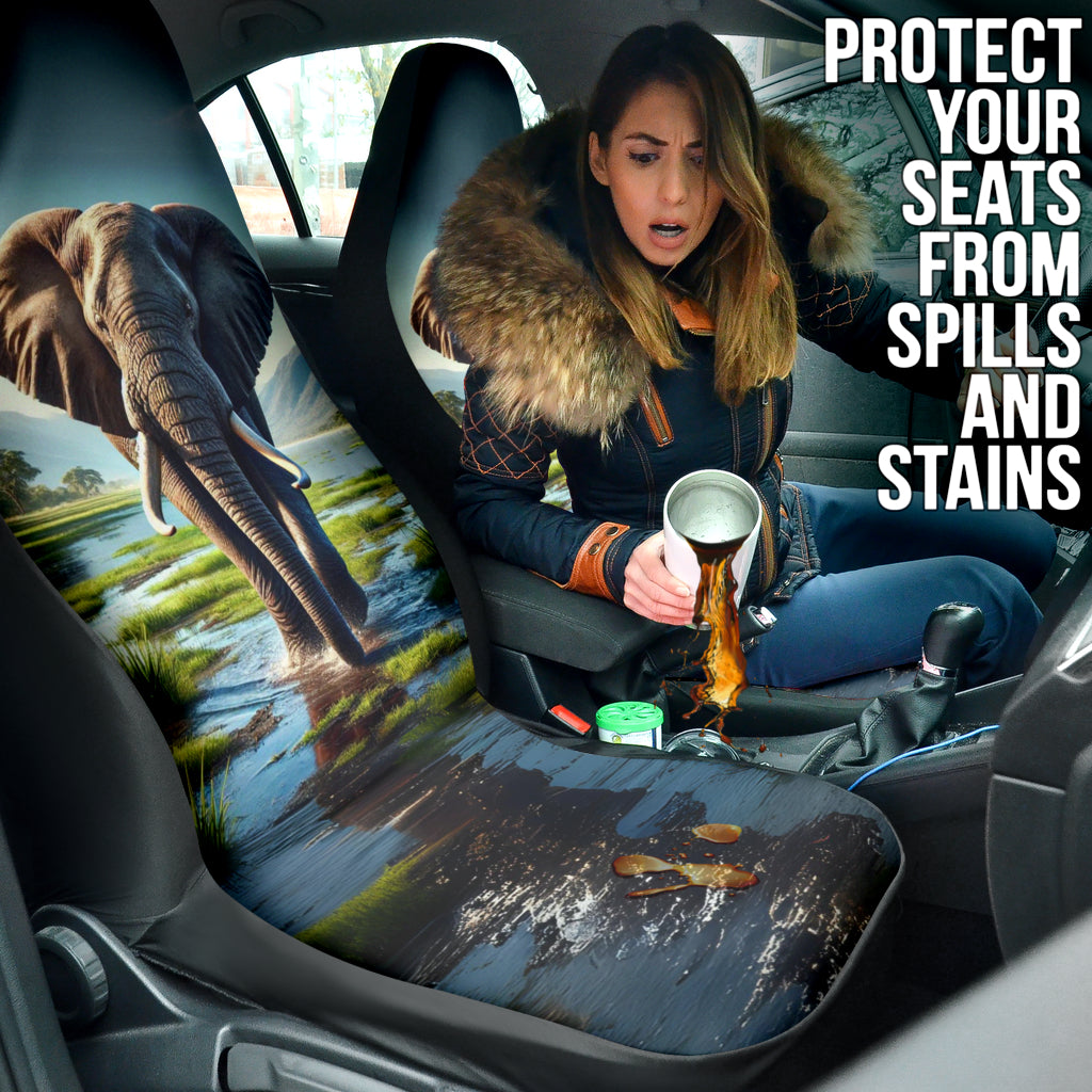 African Elephant | Car Seat Covers