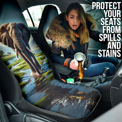 African Elephant | Car Seat Covers