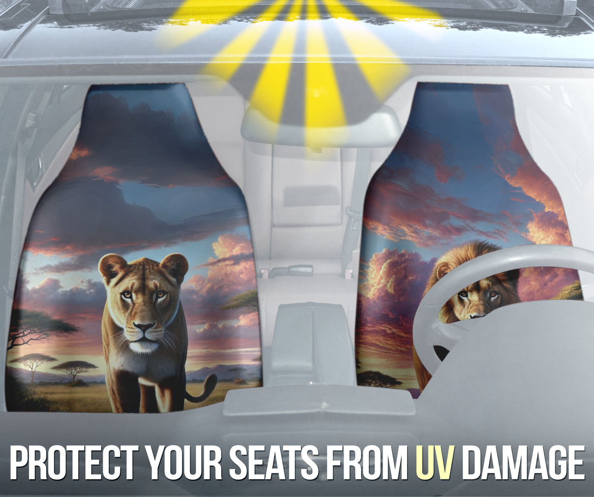 Lion | Car Seat Covers